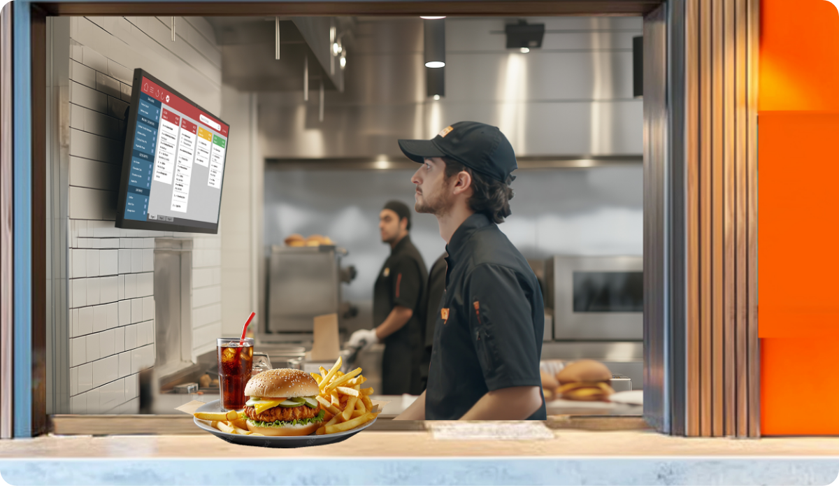 PPC-215 in Kitchen Display System Applications