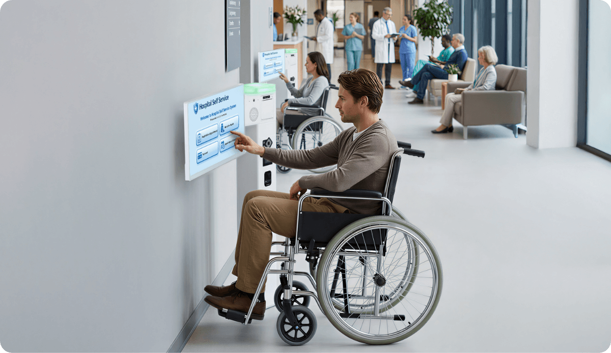 VariKIOSK M215 in Hospital Deployment
